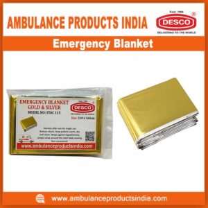 Emergency Blanket Gold & Silver