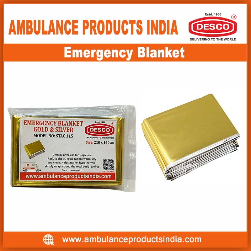 Emergency Blanket Gold & Silver