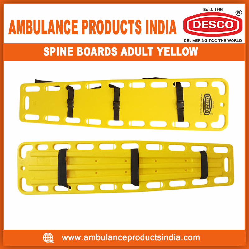 7 SPINE BOARDS ADULT YELLOW